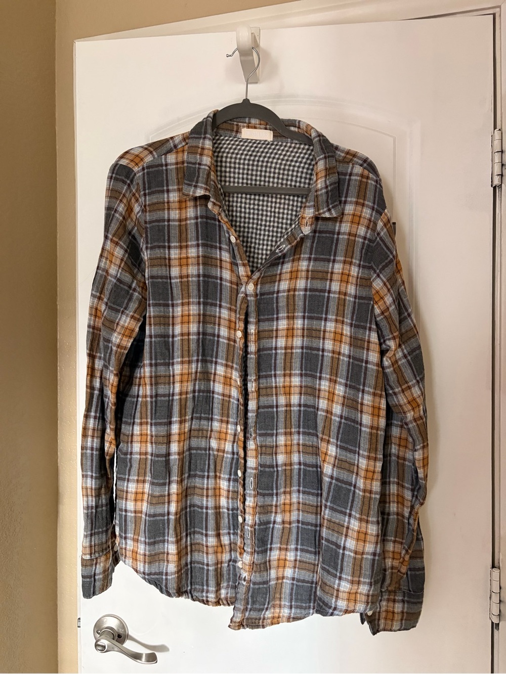 CP Shades Plaid Romy Shirt Sz L